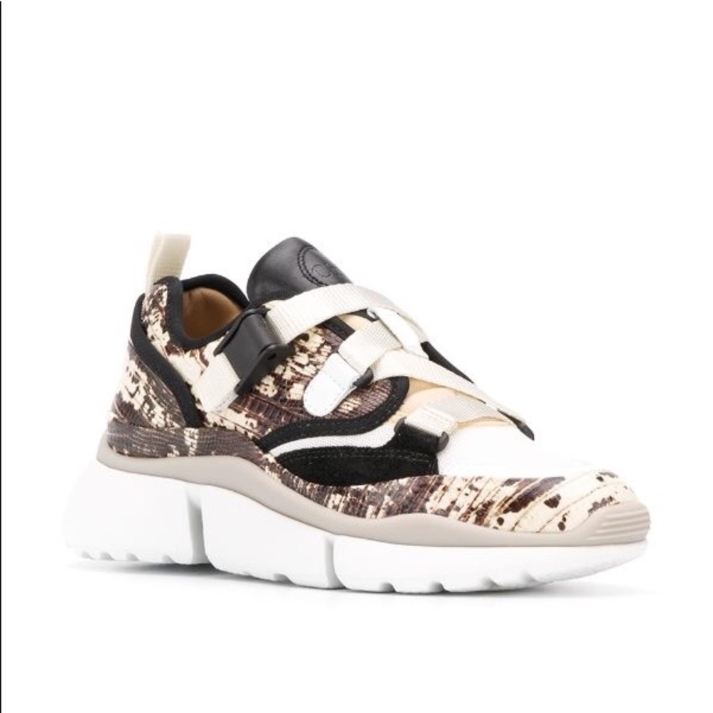 Chloe AUTHENTIC sneakers.Sonnie raised trainers